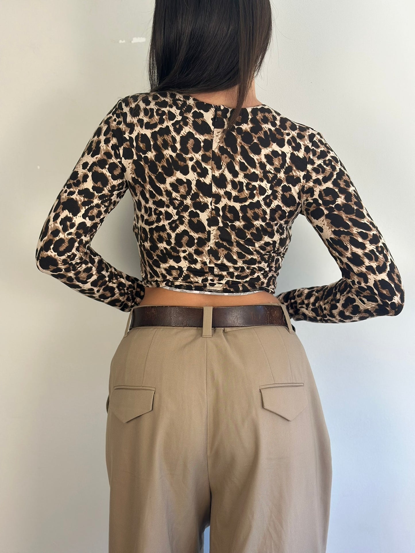 Vintage Leopard Top