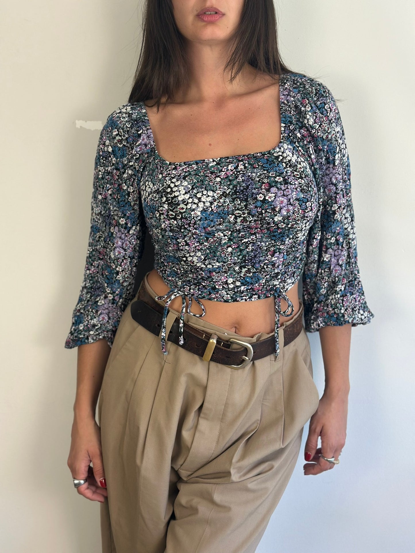 Vintage Floral Top