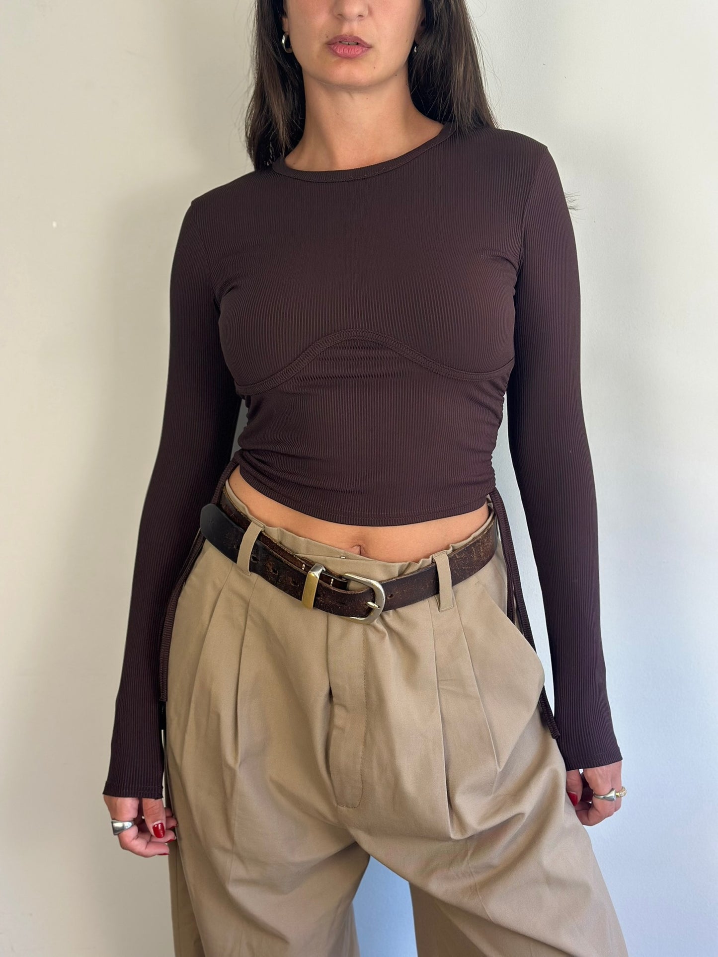 Vintage Brown Top