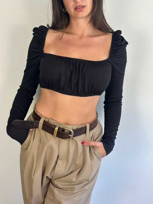 Crop Longsleeve Top