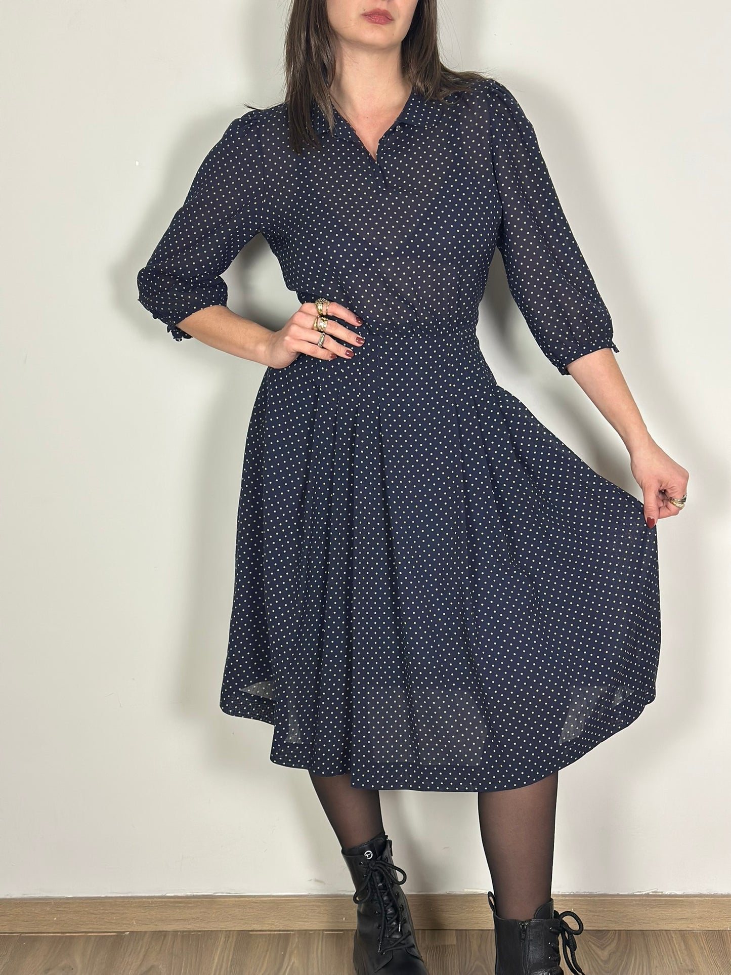 Vintage Polka Dot Dress