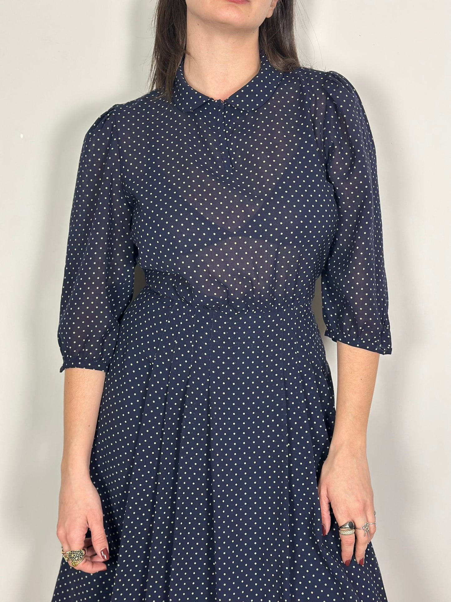 Vintage Polka Dot Dress