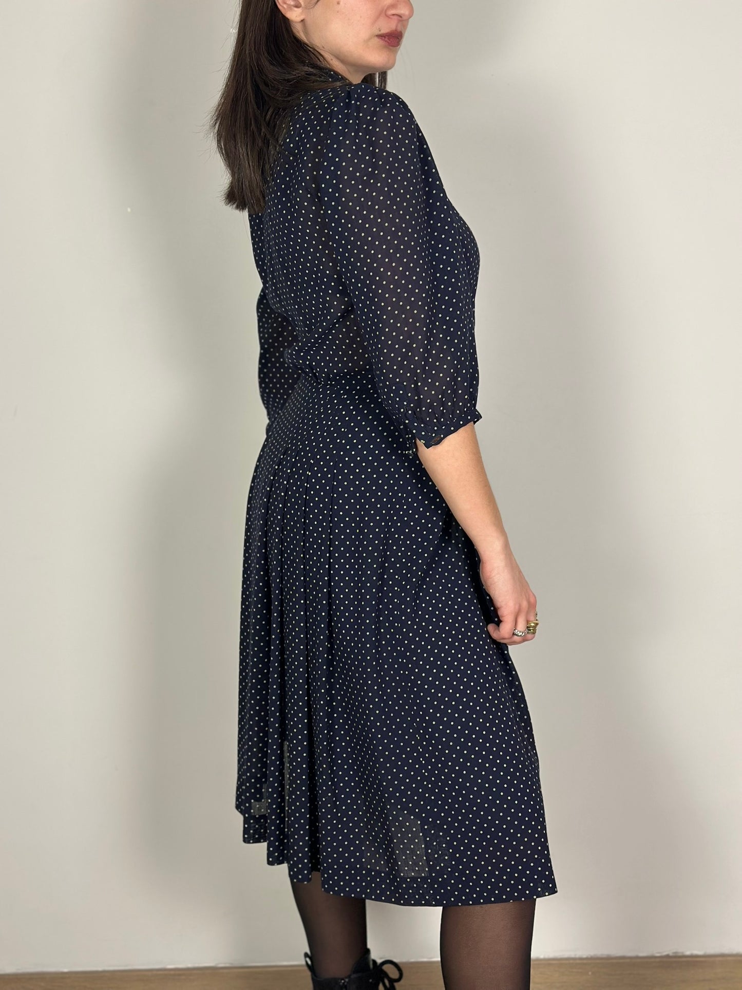 Vintage Polka Dot Dress