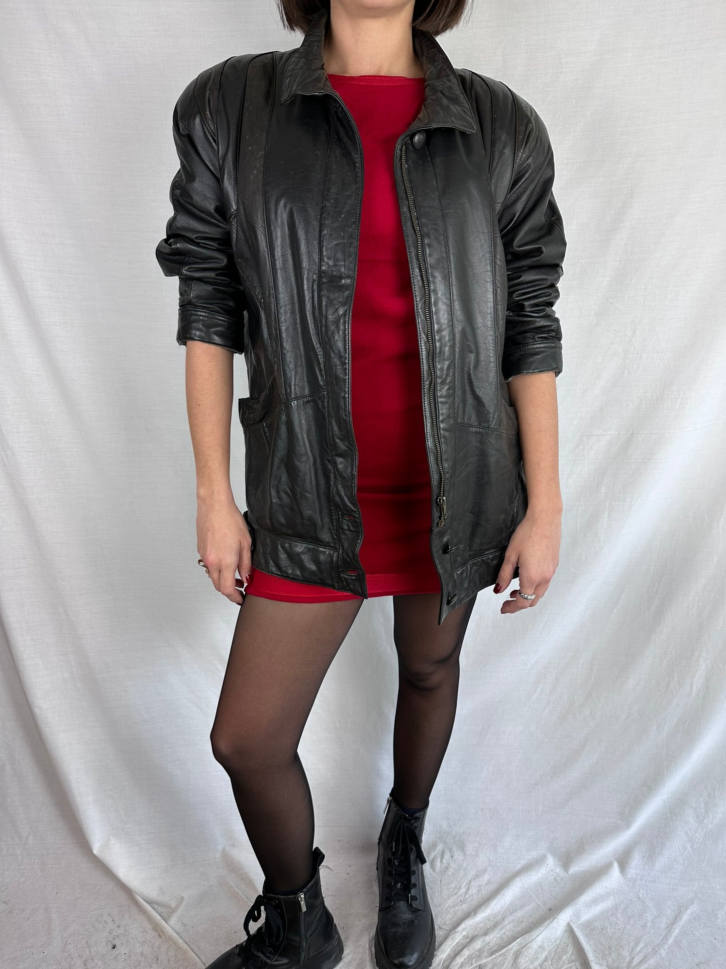 80's Leather Jacket