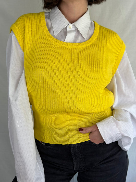 Yellow Sweater Vest