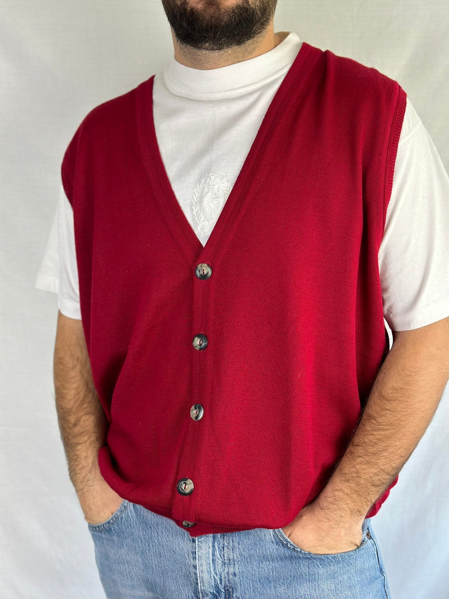 Cardigan Sweater Vest