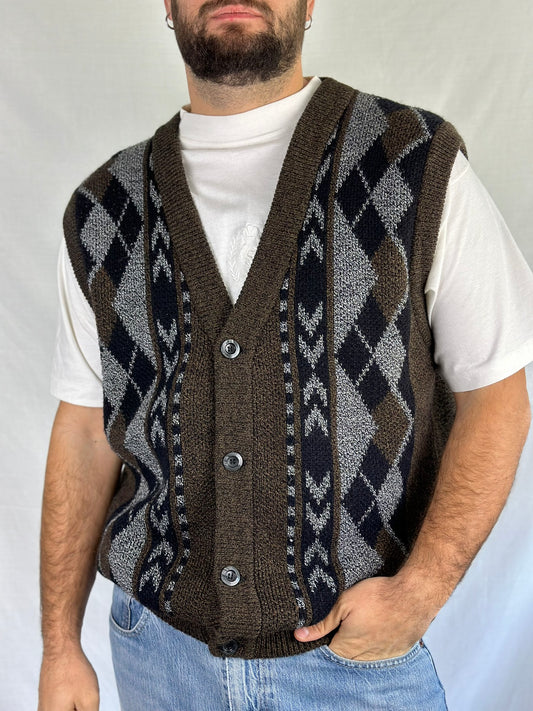 Cardigan Sweater Vest