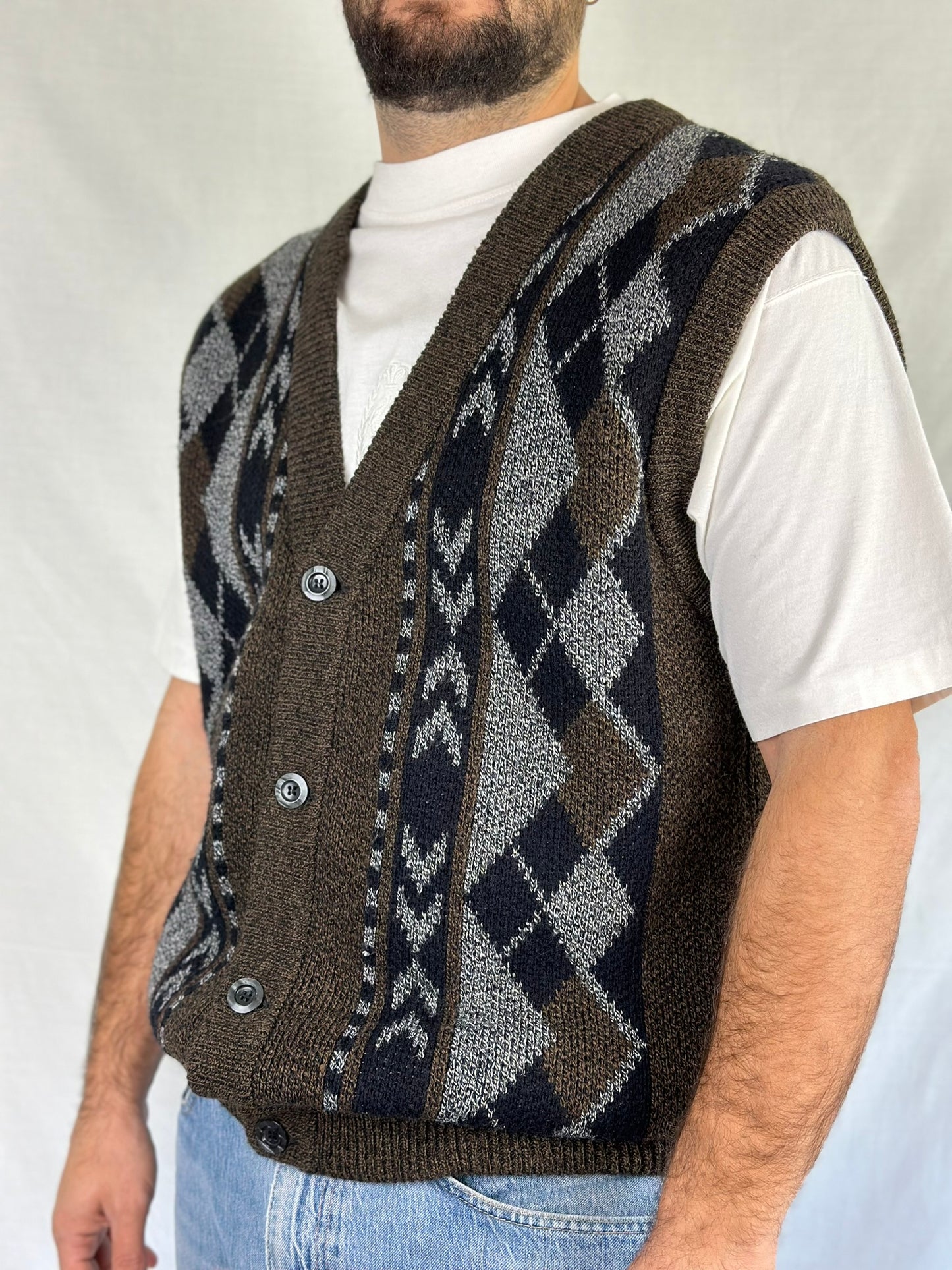 Cardigan Sweater Vest