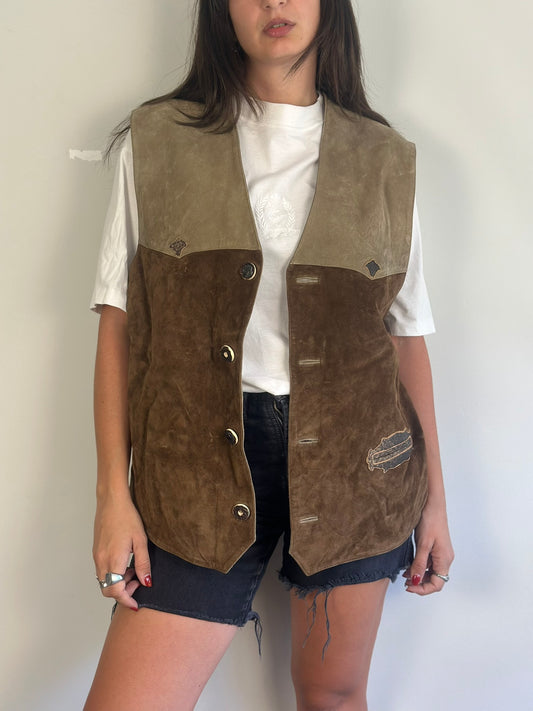 Western Suede Vest
