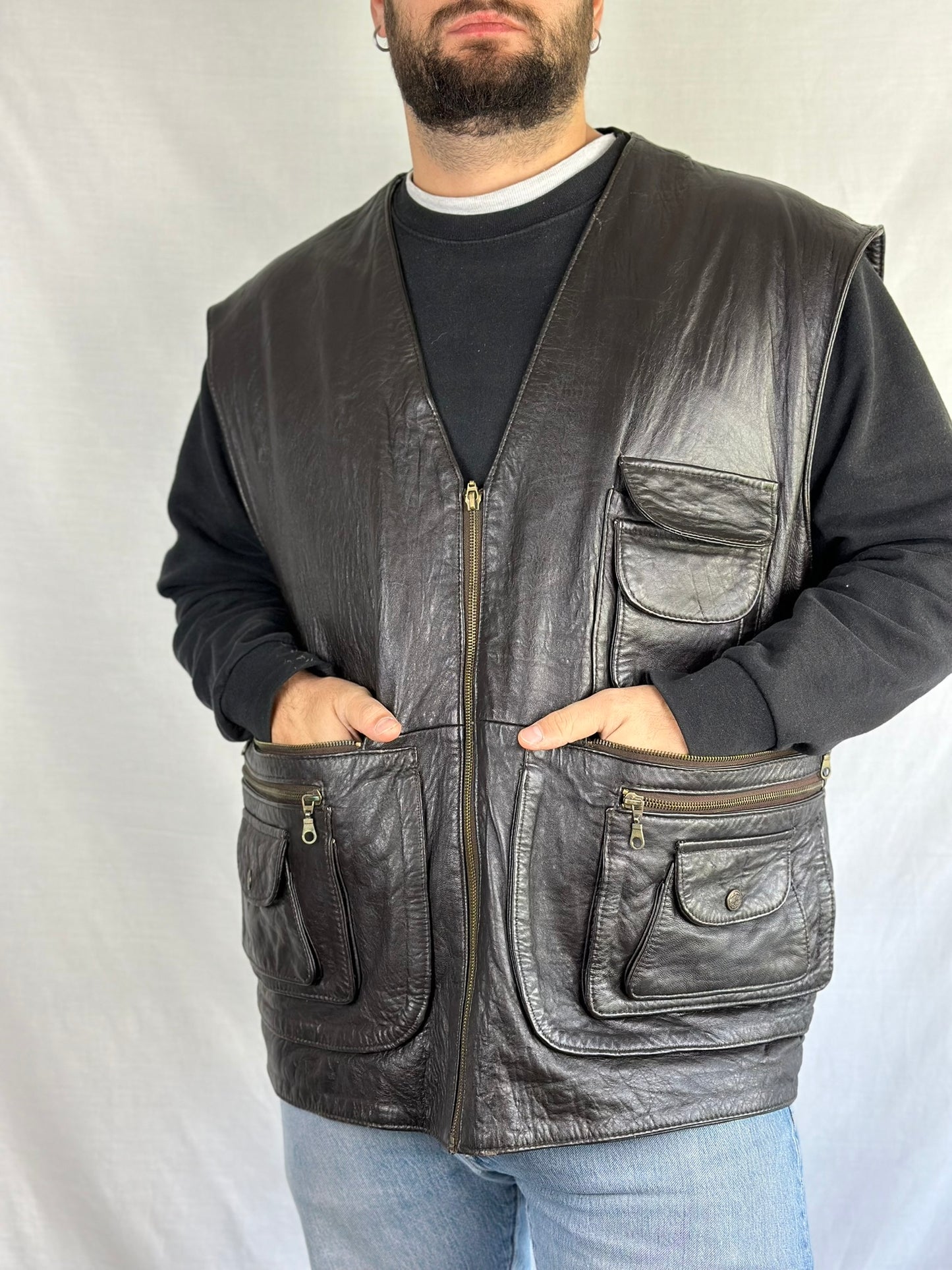 Leather Vest