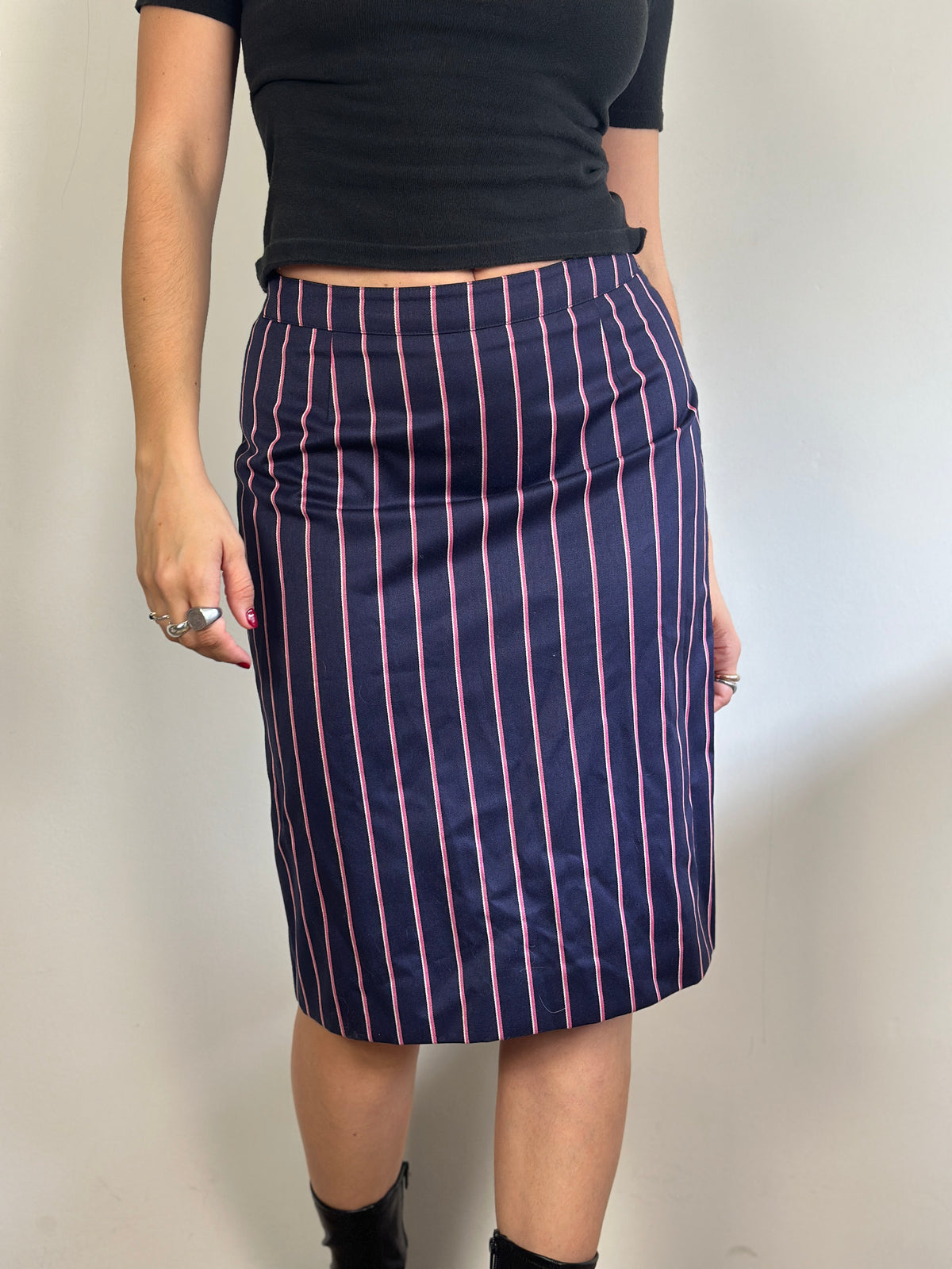 Vintage Striped Skirt