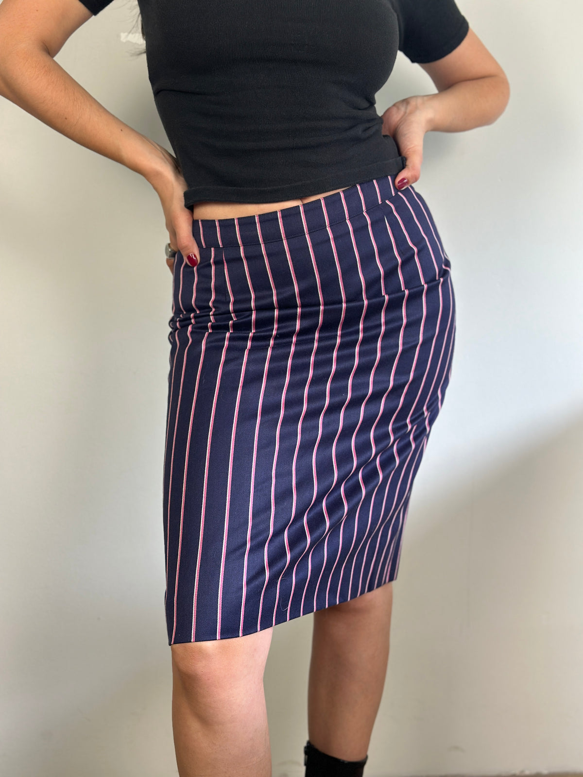 Vintage Striped Skirt