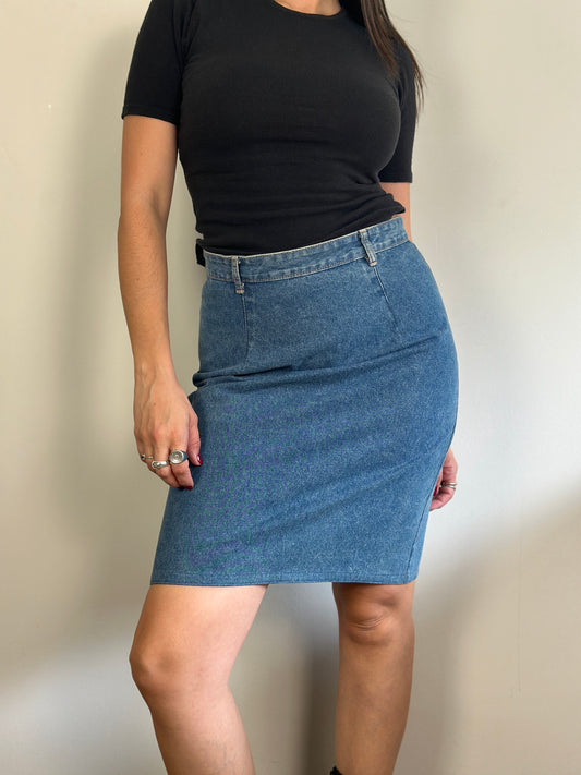 Vintage Denim Skirt