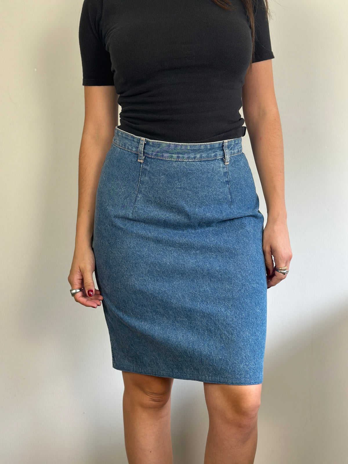 Vintage Denim Skirt