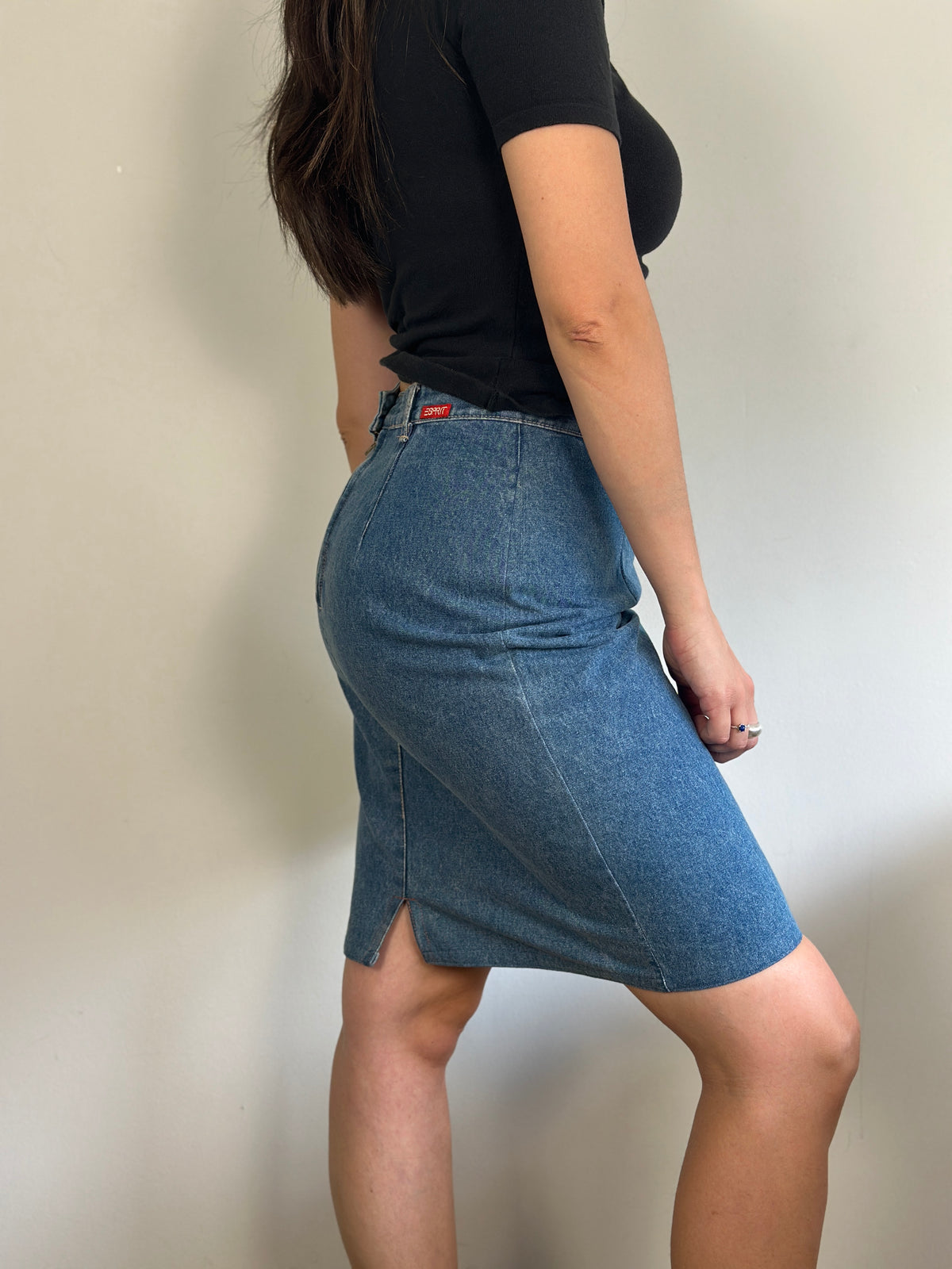 Vintage Denim Skirt