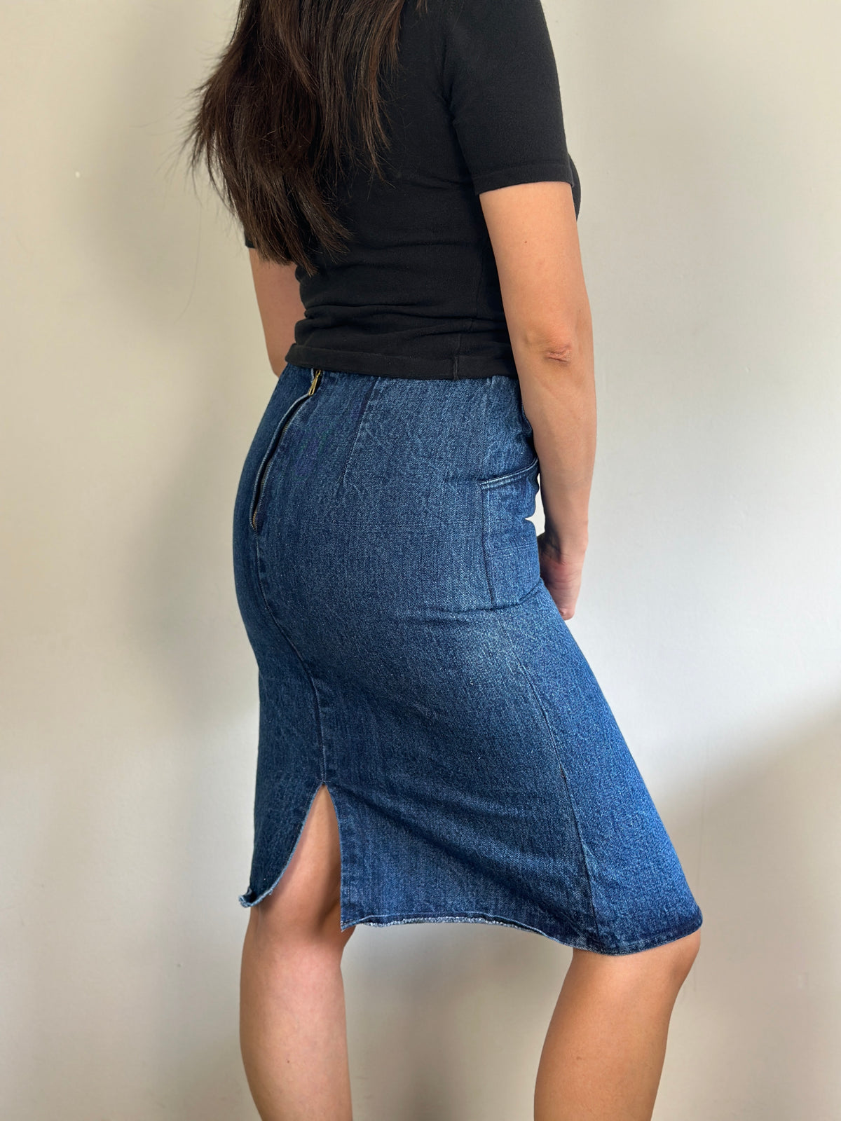 Vintage Denim Skirt