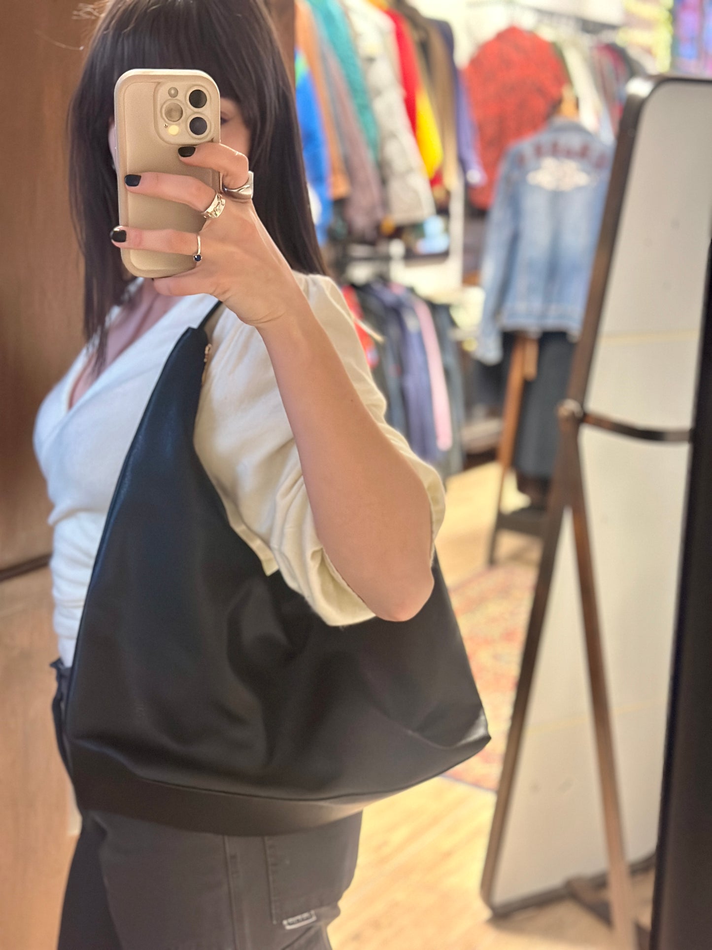 Faux Leather Bag