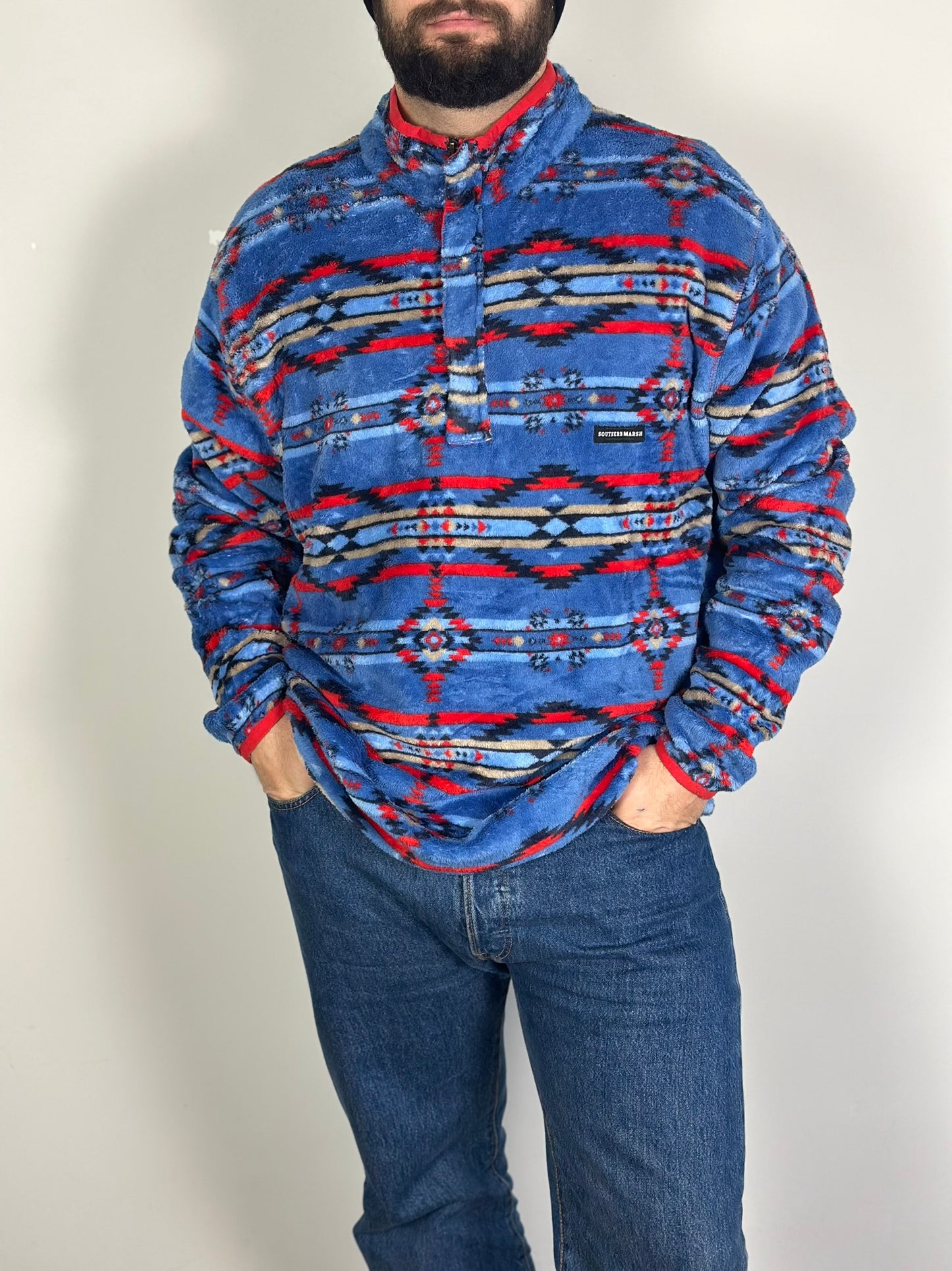 Vintage Half-zip Fleece