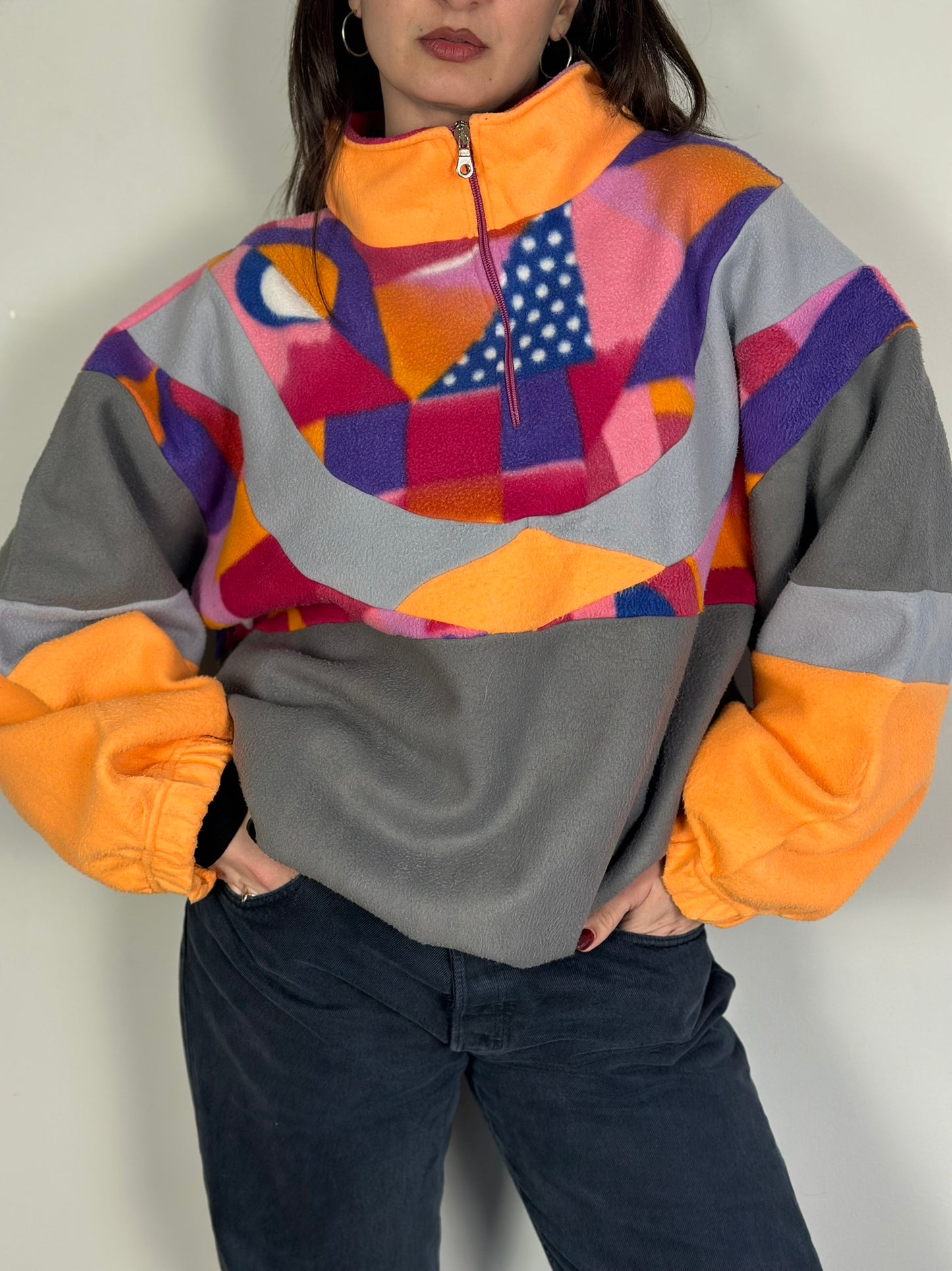 Vintage Half-zip Fleece