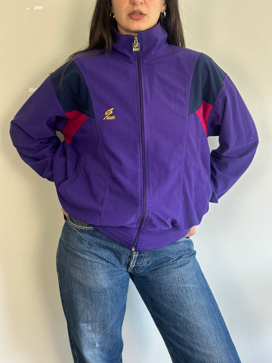 Vintage Athletic Cardigan with zipper