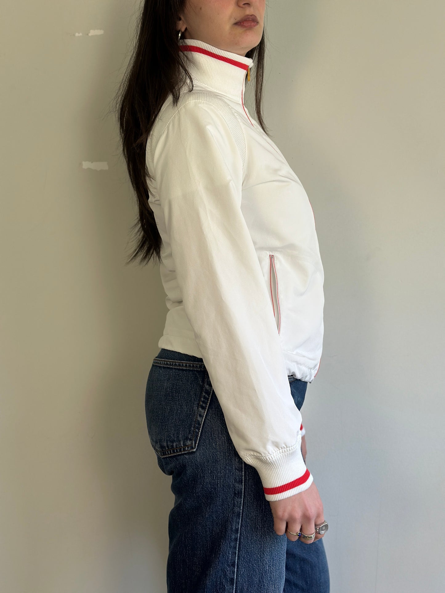 Vintage Athletic Cardigan with zipper