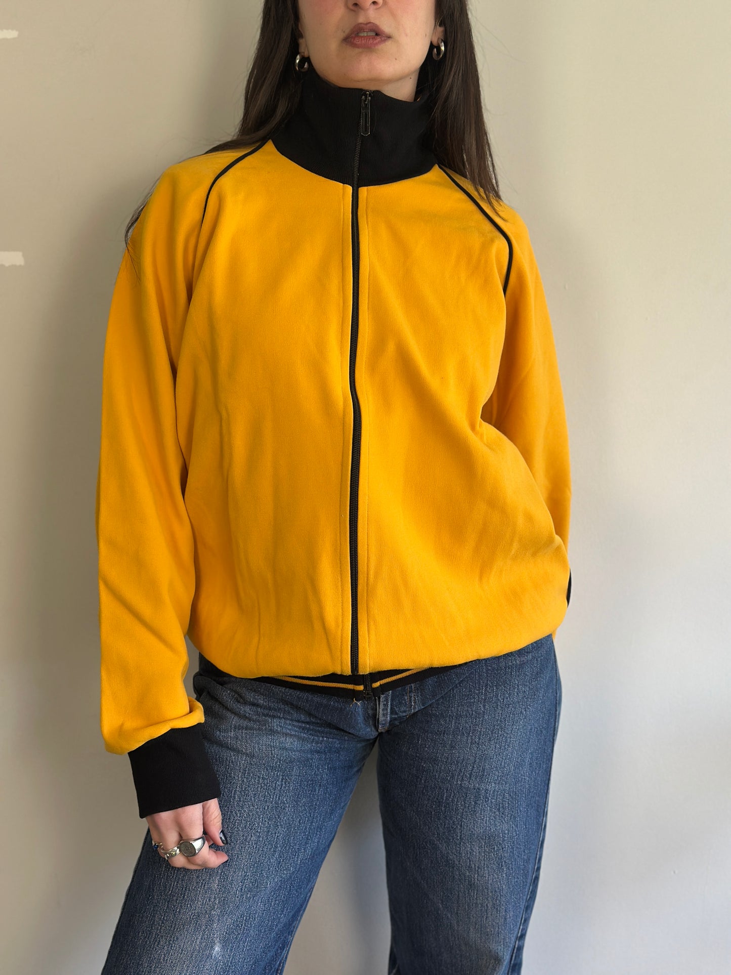 Vintage Athletic Cardigan with zipper