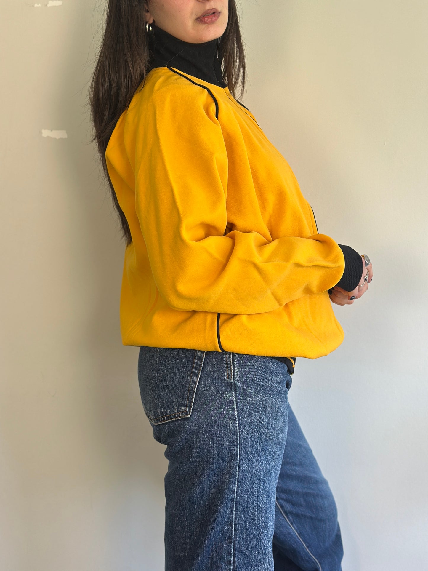 Vintage Athletic Cardigan with zipper