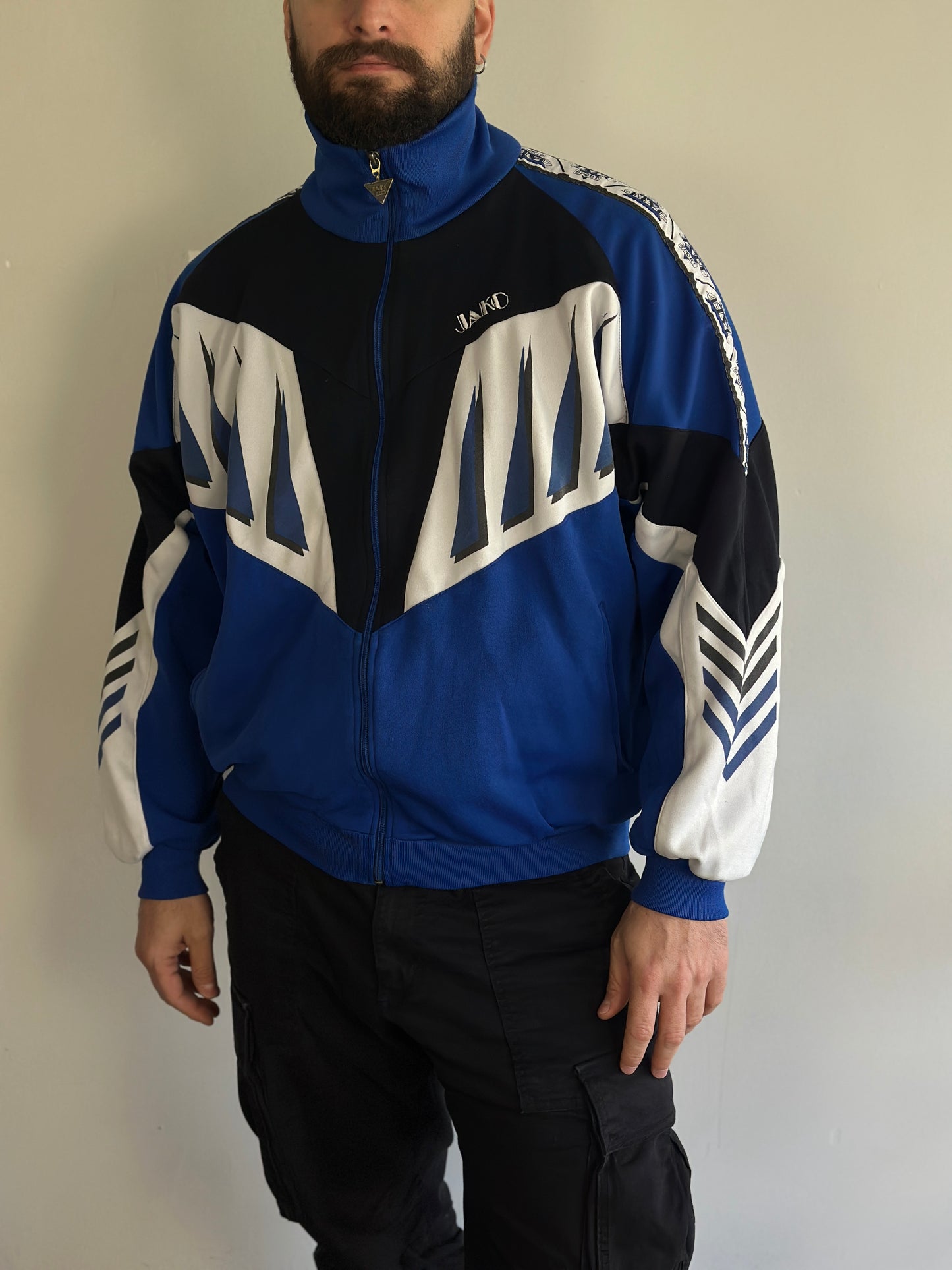 Vintage Athletic Cardigan with zipper