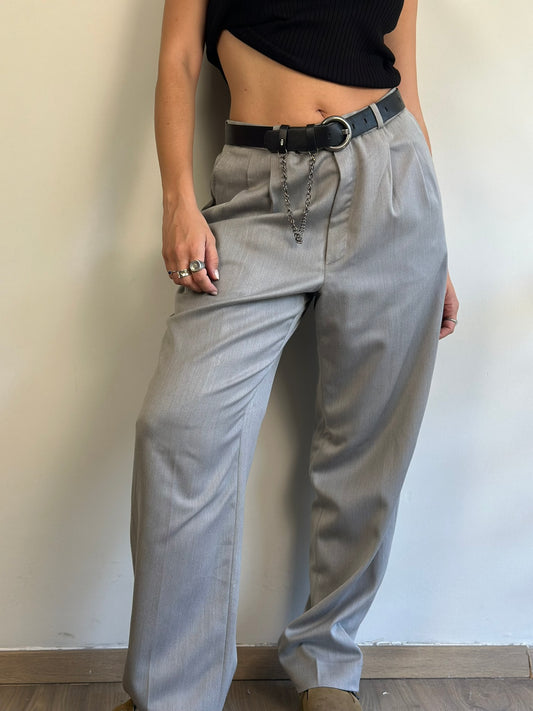 Vintage Grey Suit Pants