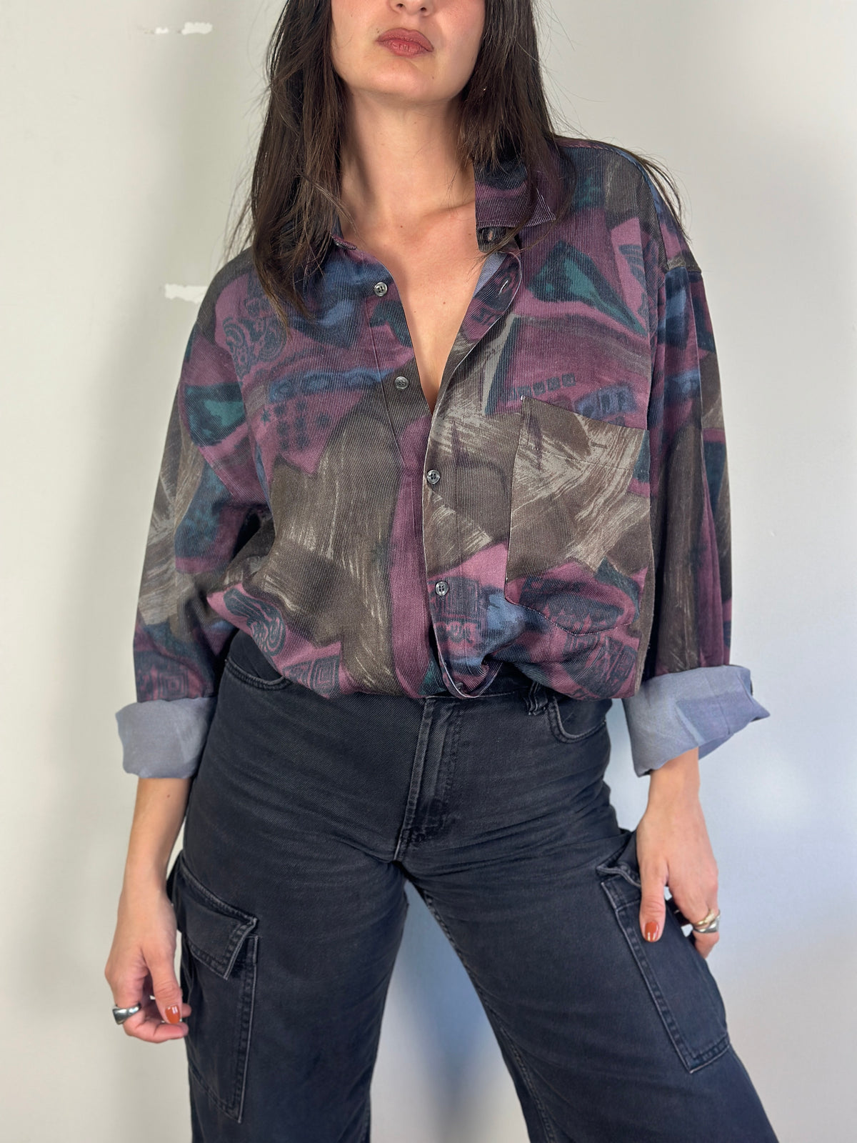 Vintage Patterned Shirt