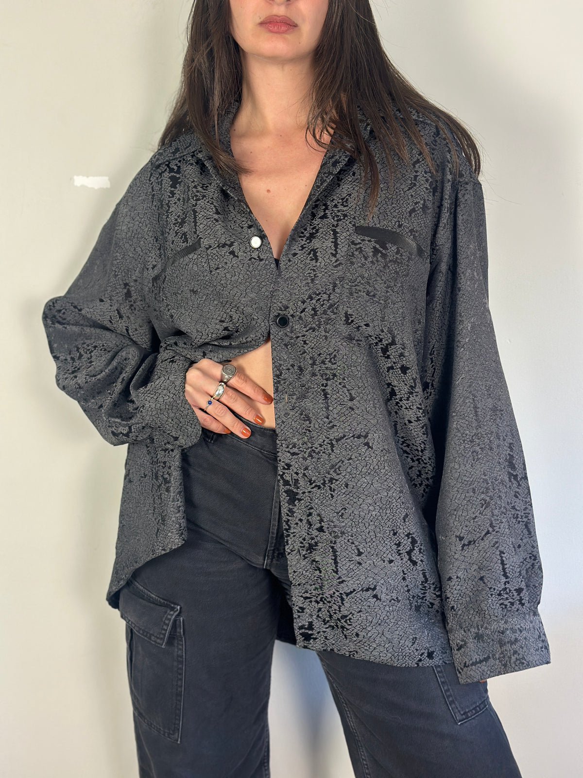 Vintage Snakeprint Shirt