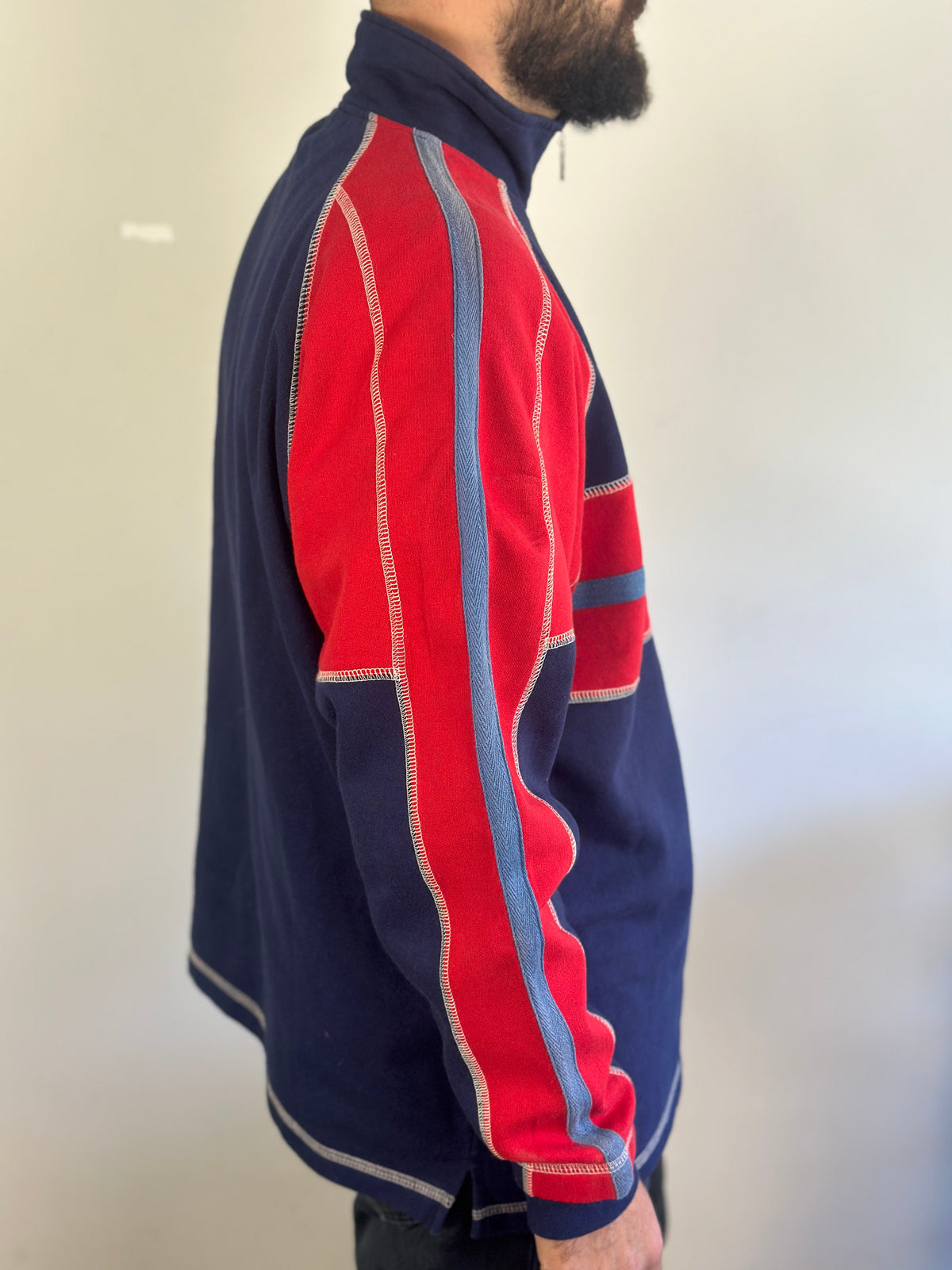 Vintage Half Zip Sweatshirt