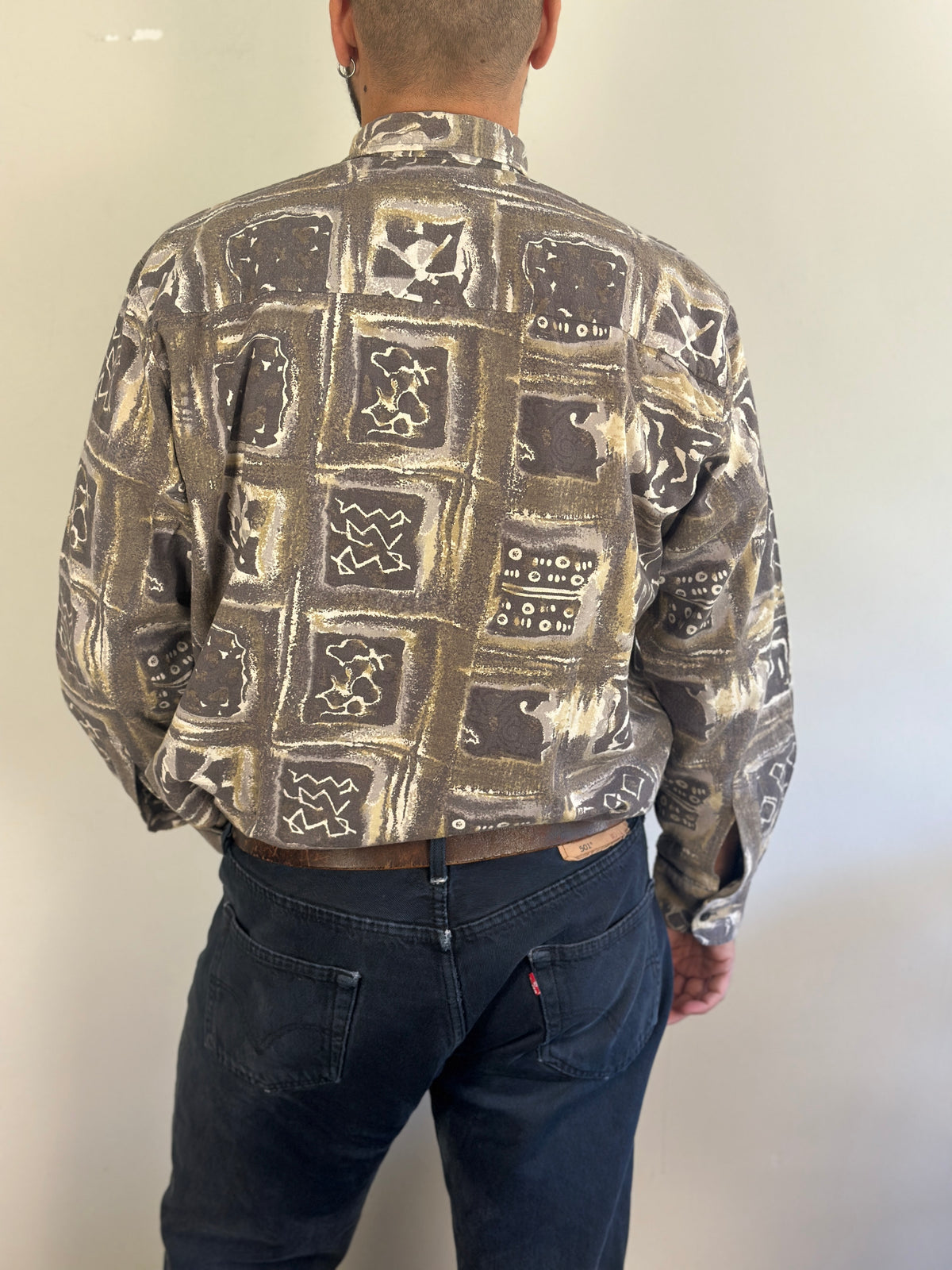 Vintage Patterned Shirt