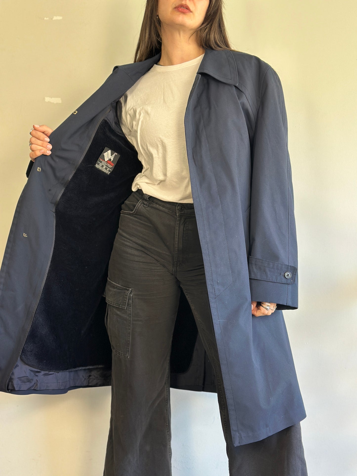 Vintage Belted Trench Coat
