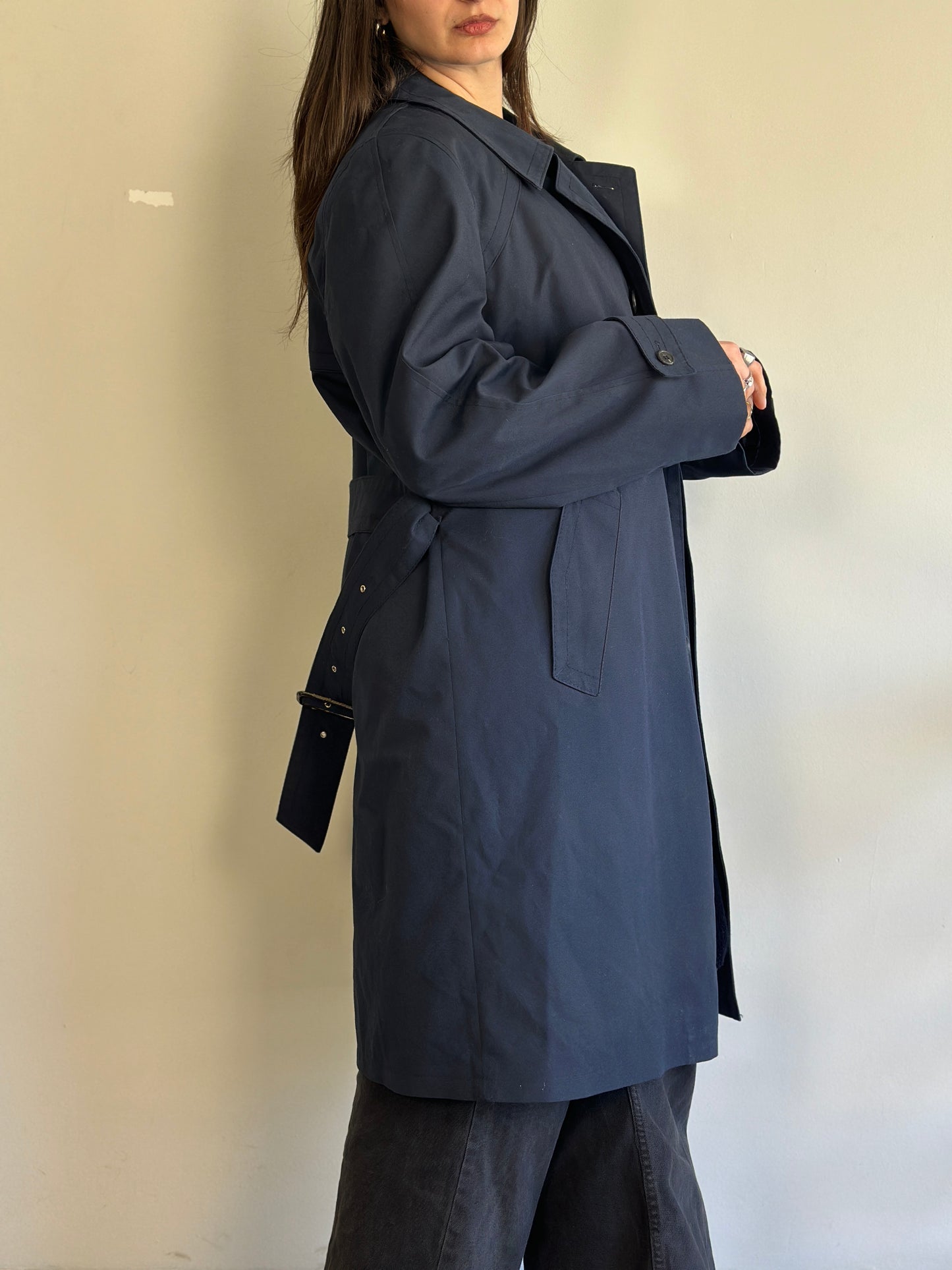 Vintage Belted Trench Coat