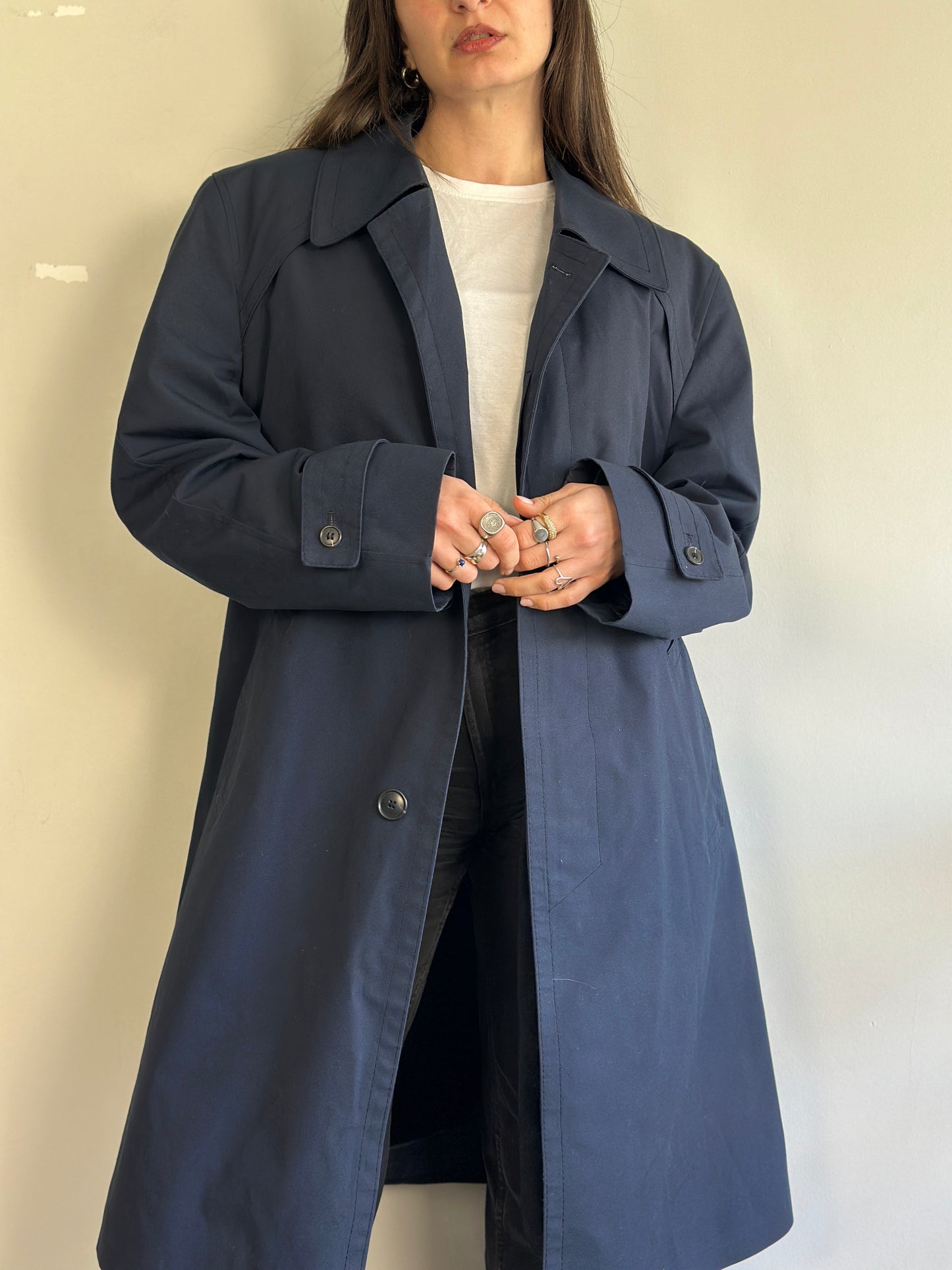 Vintage Belted Trench Coat