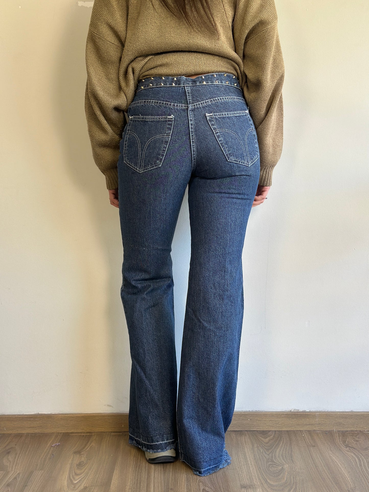 Low Waist Flare Jeans