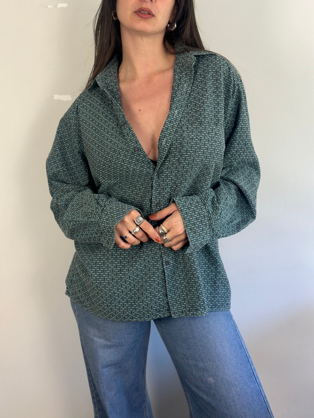 Vintage Patterned Shirt