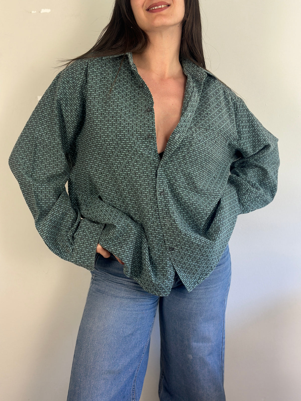 Vintage Patterned Shirt