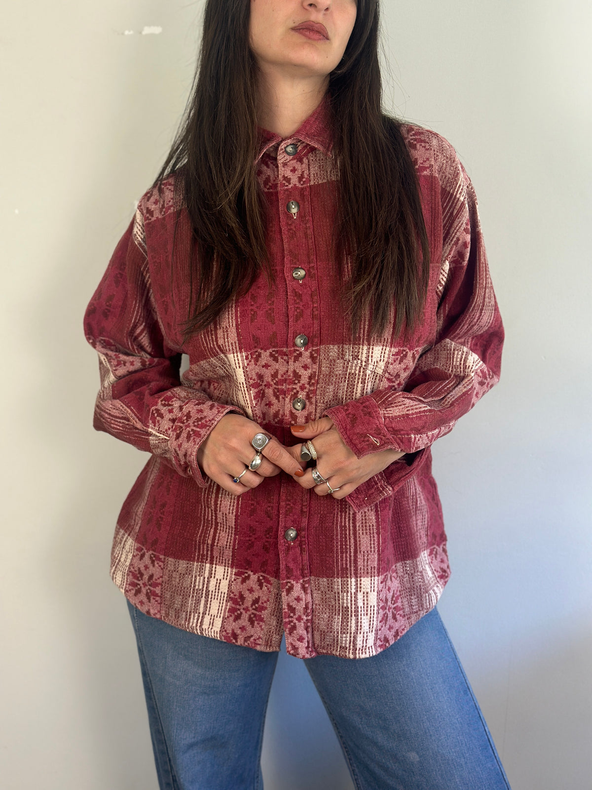 Vintage Patterned Shirt