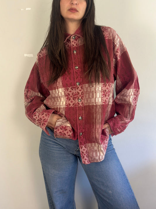Vintage Patterned Shirt