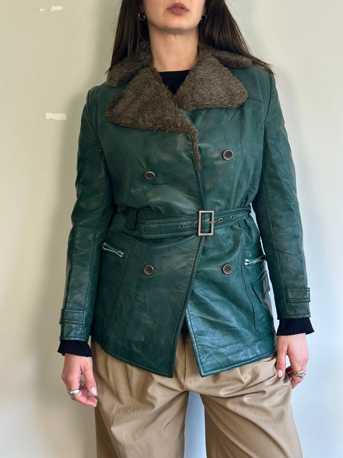 Vegan Leather Jacket