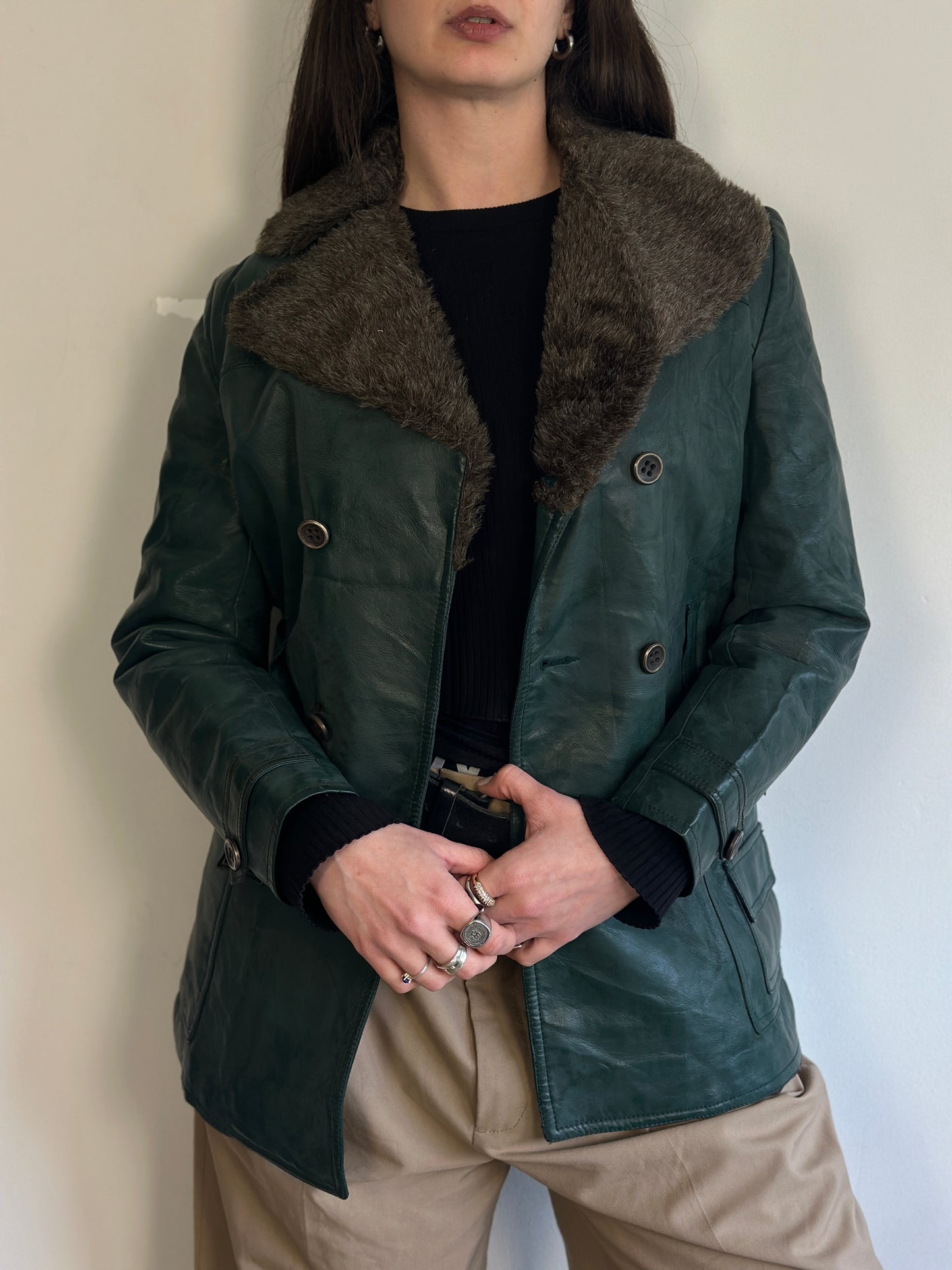 Vegan Leather Jacket