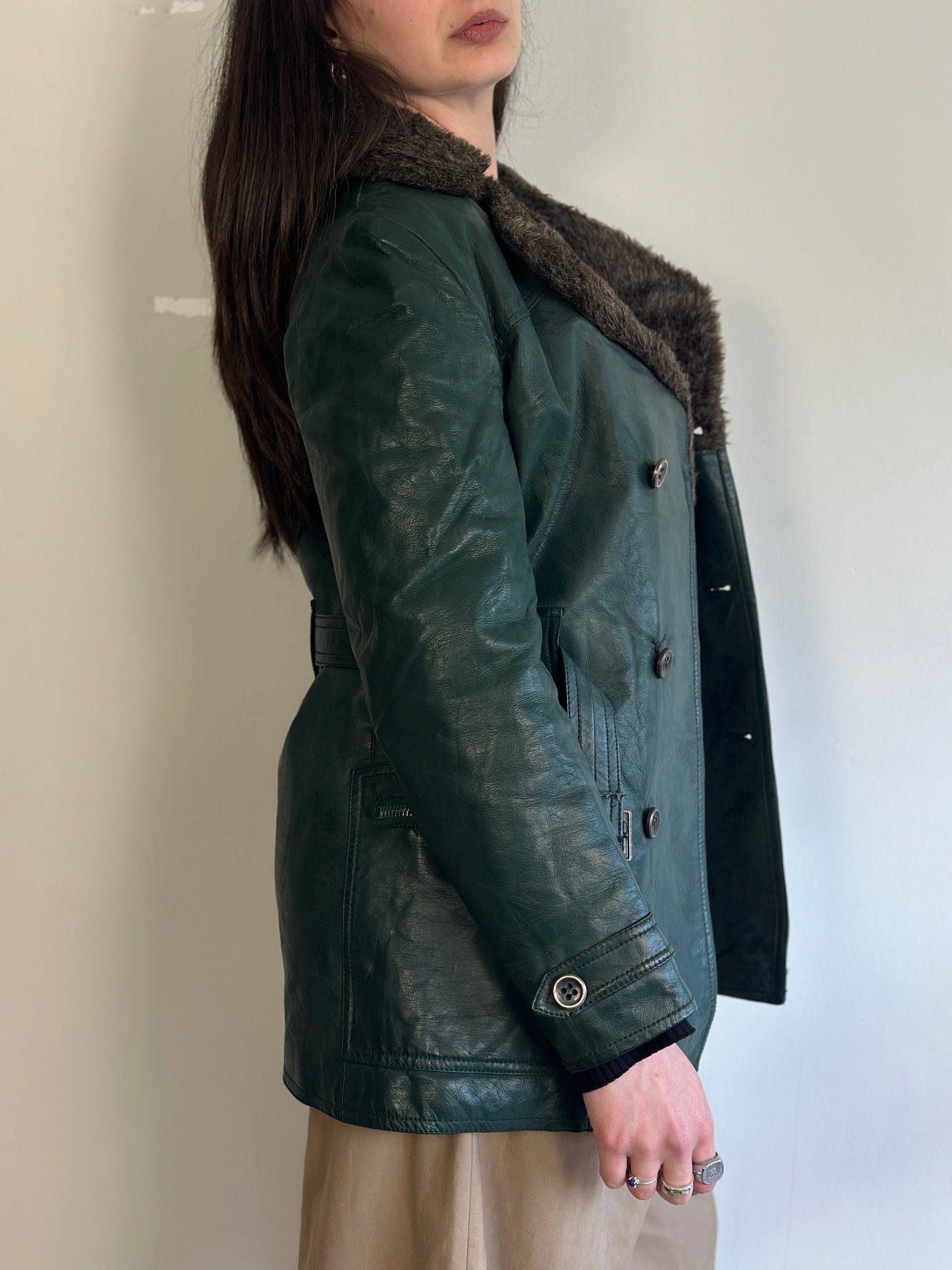 Vegan Leather Jacket
