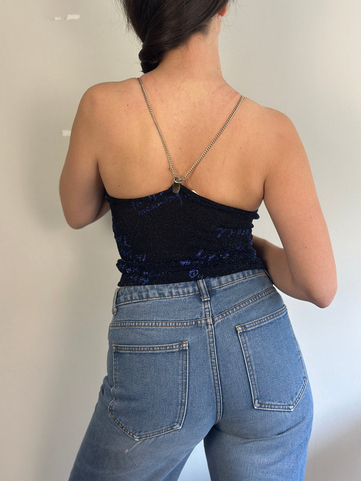 Vintage Open Back Top