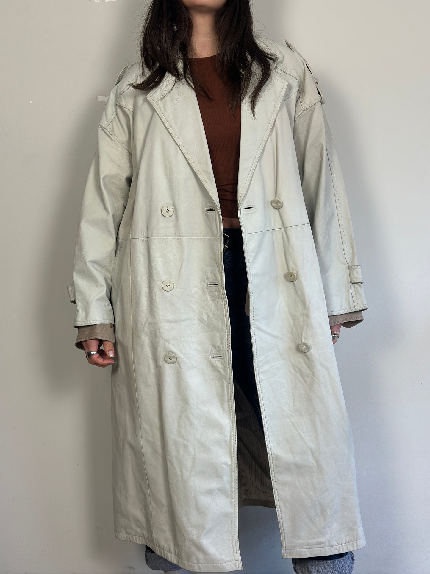Vintage Leather Coat