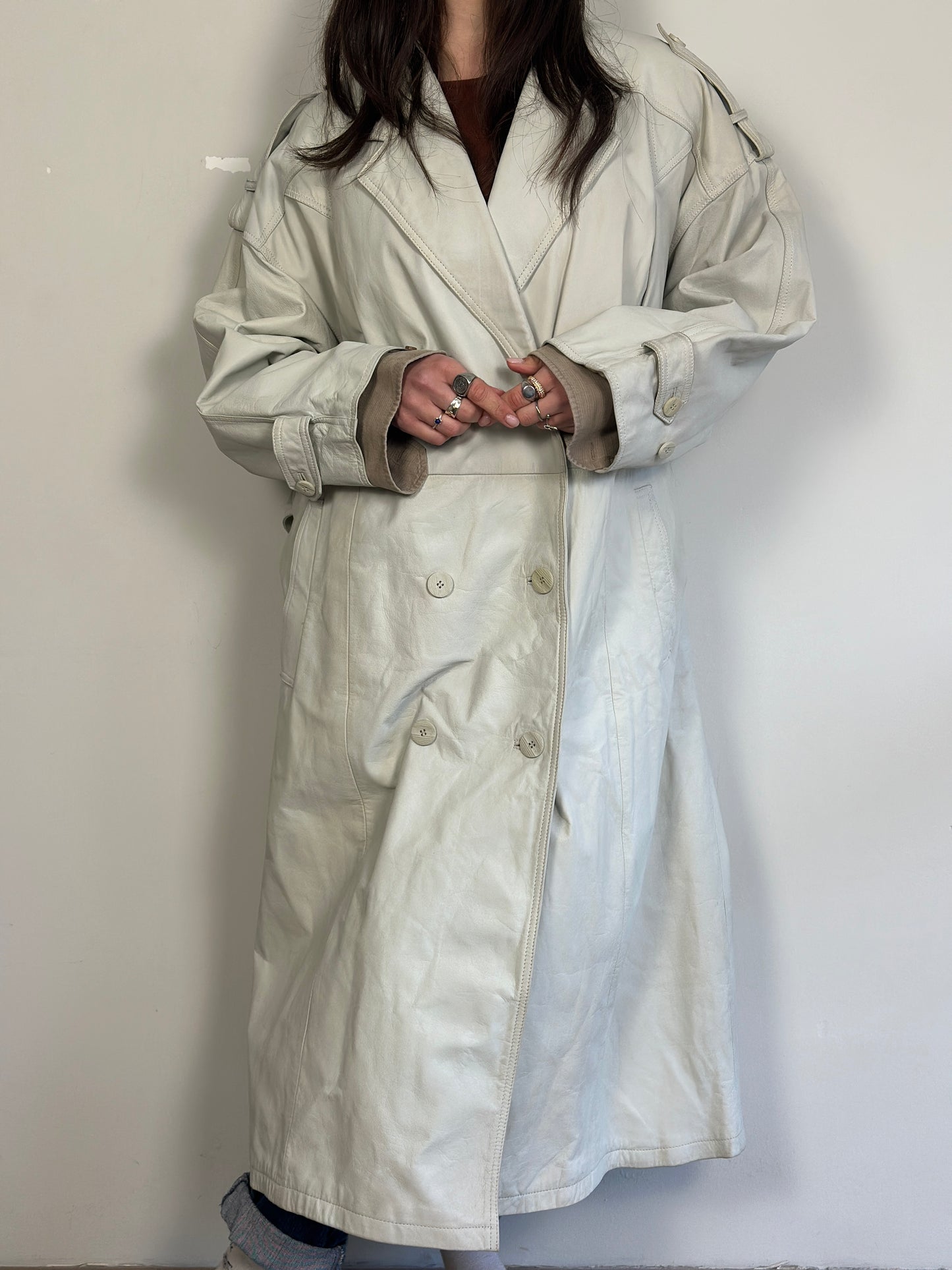 Vintage Leather Coat