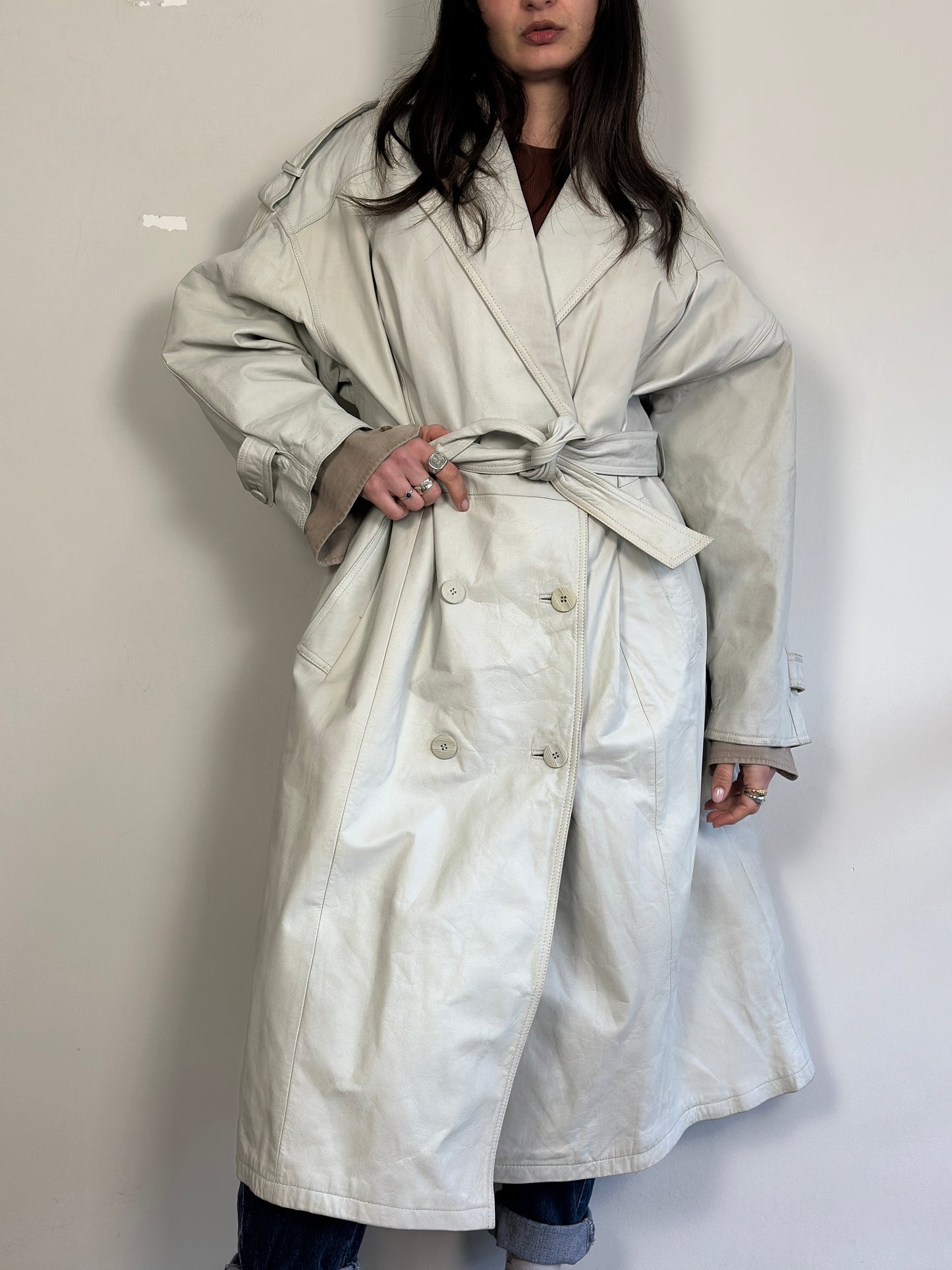 Vintage Leather Coat