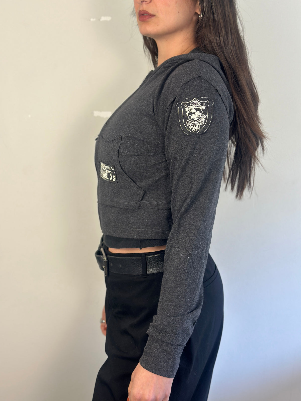 Y2K Cropped Cardigan
