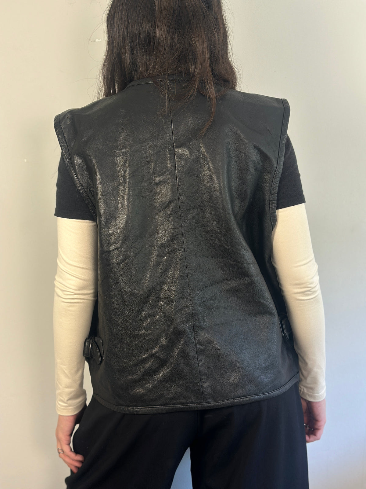 Vintage Leather Vest